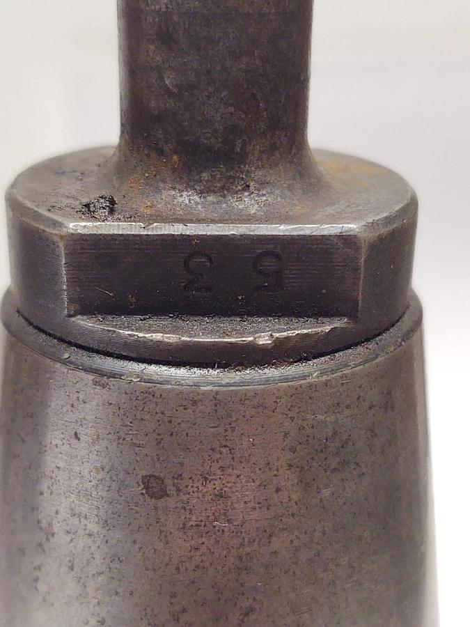 Used LATHE MILL QUICK CHANGE TOOL HOLDER NMTB45, MT5 45 Deg /53 Morse Taper #5