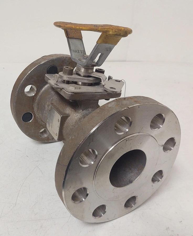 🔥 WATTS 2" STAINLESS STEEL FLANGED GATE VALVE 2503 6.5" FLANGE 300-2