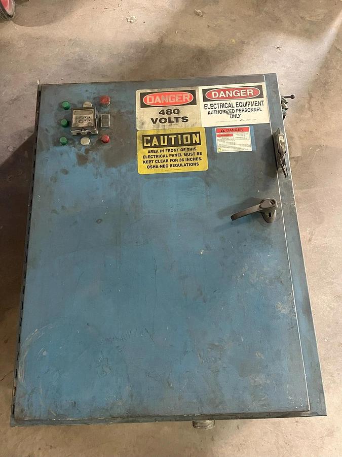 Used Reliance High Intensity Blender Rebuilt FM500 500 Liter Capacity 125 HP