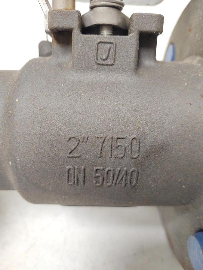 🔥 NEW Jamesbury, WCB 2" Ball Valve, 6" Flange, CSTL Body, P/N: 7150312236XTZ1