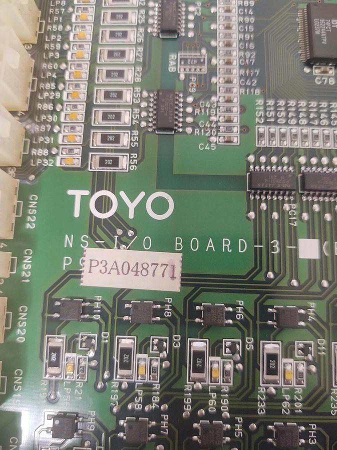 Used 🔥 Mitsubishi P3A048771 NS I/O Input/Output Card PLC Toyo Circuit Board-3-B