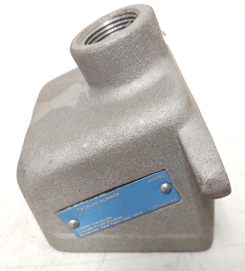 🔥 NEW CROUSE-HINDS ALUMINUM CONDULET CONDUIT SWITCH HOUSING DRE23