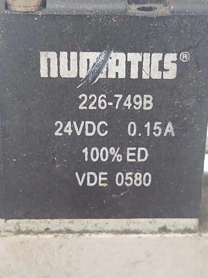 Used 🔥Numatics L23BA452B000061 Pneumatic Solenoid Valve 24VDC 145PSI