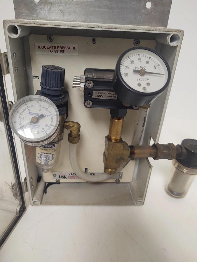 Used 🔥Used MLV053 Vacuum Regulator Enclosure Vacuum Chuck