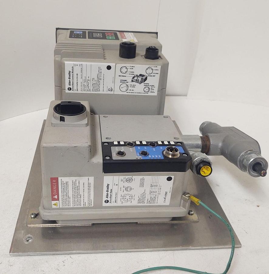 Used đŸ”¥Allen Bradley 284D-FVD4P0Z-10-CR-3-SB Control Module 280D-FN-10-C GUARANTEED