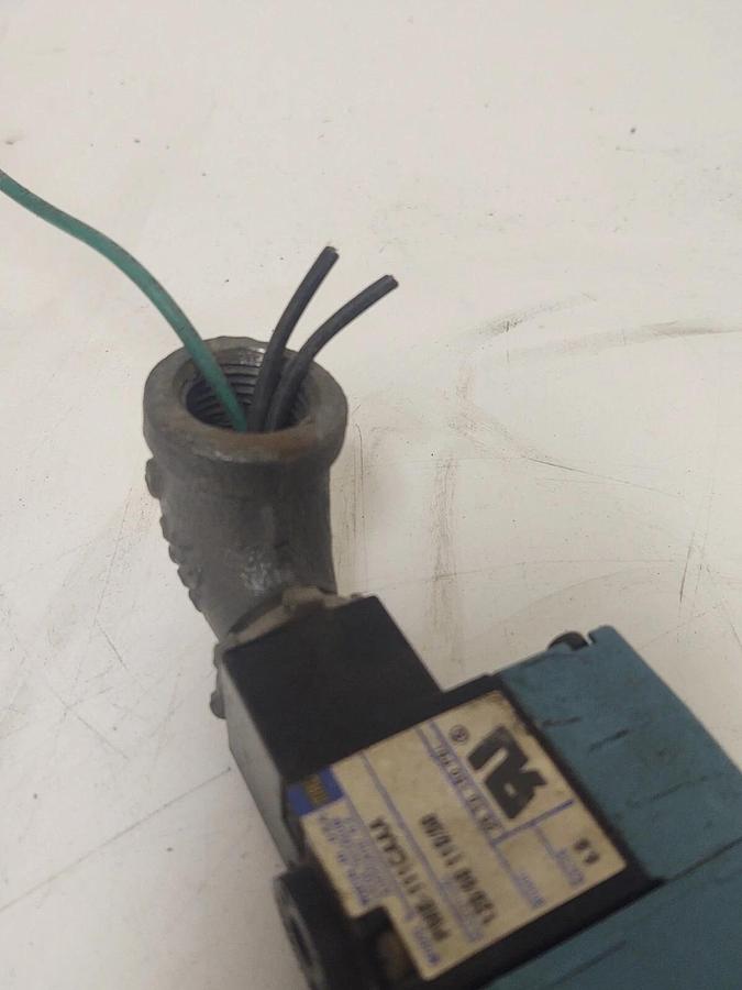 Used 🔥 MAC VALVES 825-PM-111CA-552 / PME-111CAAA SOLENOID VALVE 100-120VAC