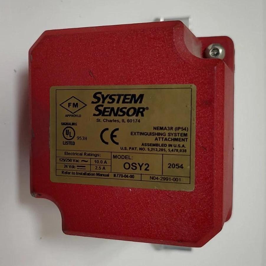 Used 🔥System Sensor OSY2 Supervisory Switch