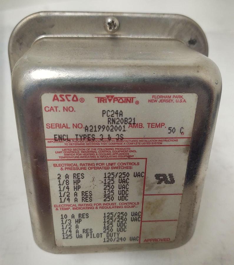 🔥NEW ASCO PC24A RN20B21 Pressure Switch