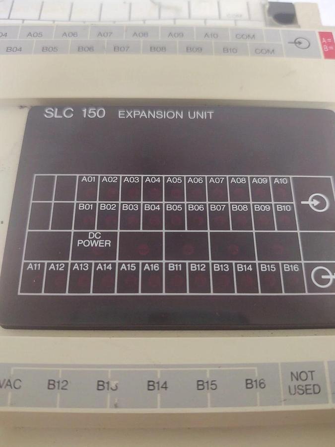 Used 🔥 Allen Bradley SLC 150 SLC150 1745-E151 Ser B Controller Expansion Unit