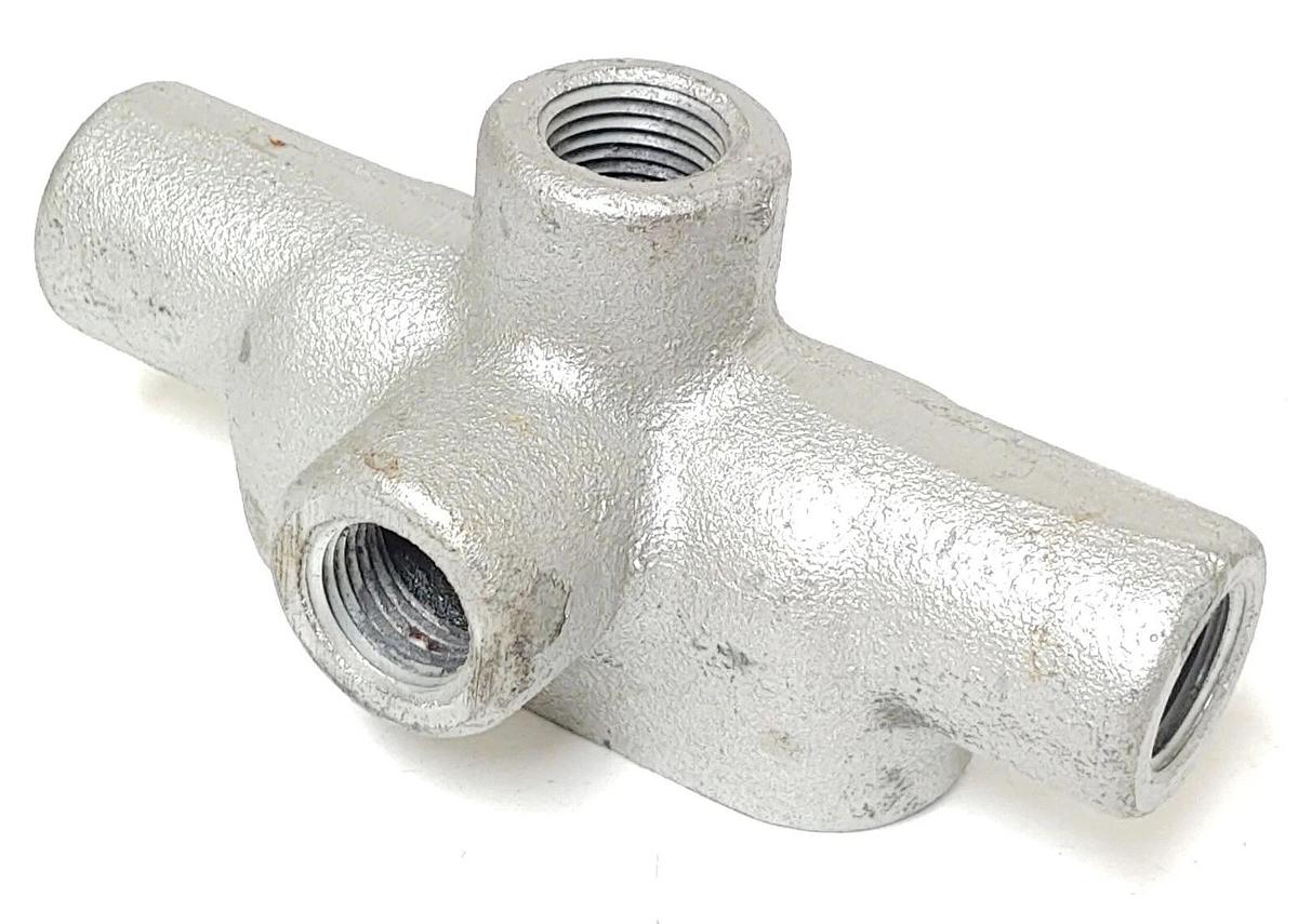 🔥 (7 PCS) Crouse-Hinds TA17, RIGID CONDUIT OUTLET BODY, 1/2 TA FORM 7