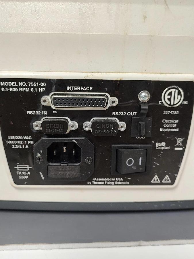 Used 🔥TESTED - COLE PARMER MASTERFLEX L/S 7551-00 Peristaltic Pump #7