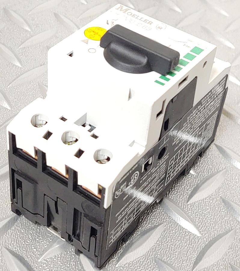 🔥 NEW Moeller PKZM0-0.63 Circuit Breaker Protected Motor Controller