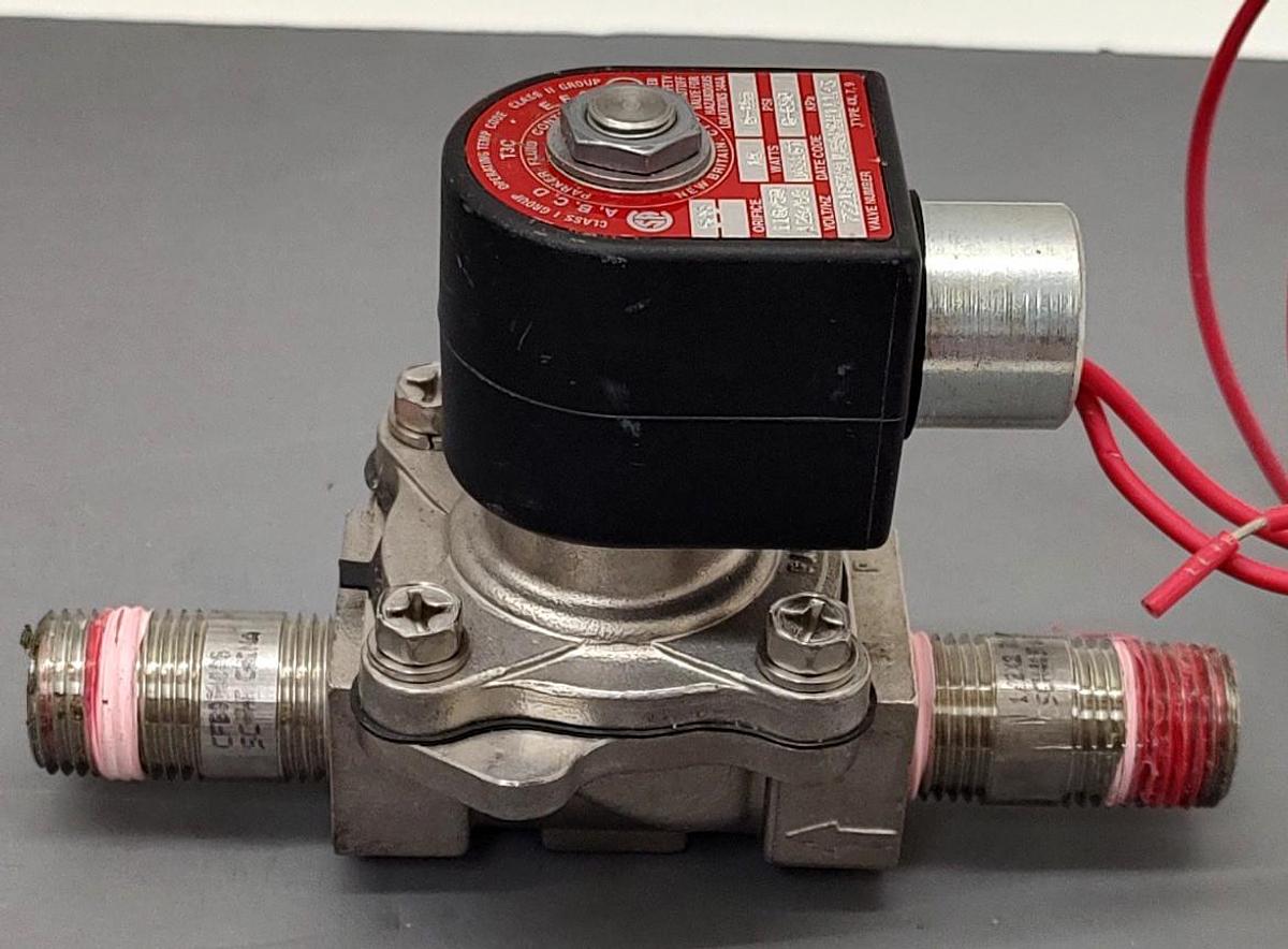 🔥NEW - PARKER 72218RN4UV00N0H111P3 1/2" HAZARDOUS LOCATION SOLENOID VALVE