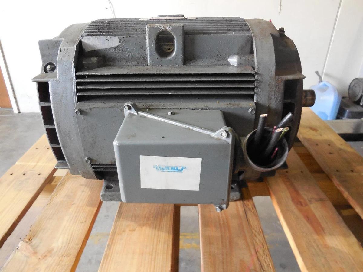 Used General Electric GE Motor 326TSC RPM 1185 Volts 460 AMP 39 (HP 30) (3 Phase)
