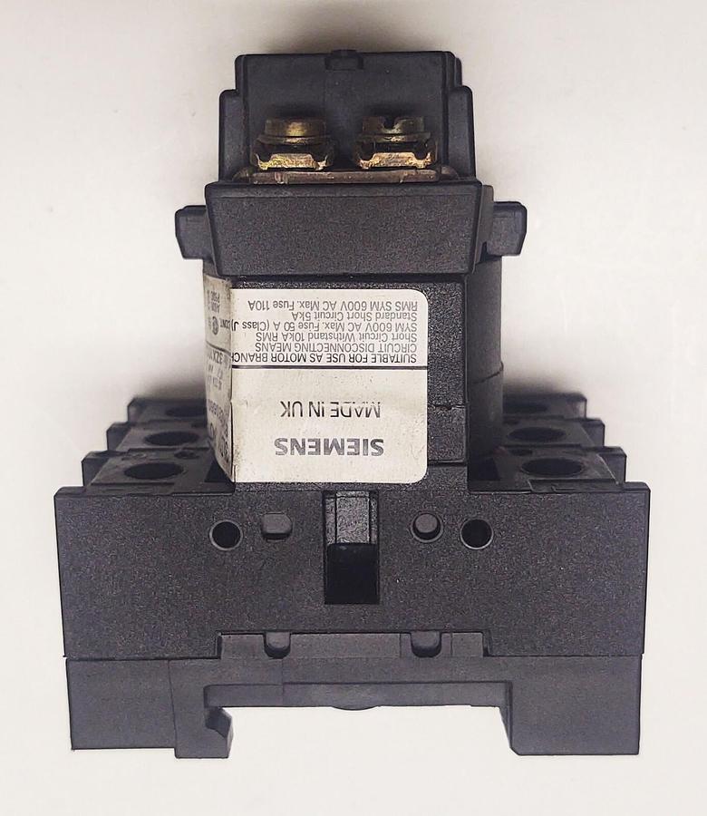 Used SIEMENS 3LD11 18-OTB53 MAIN EMERGENCY DISCONNECT