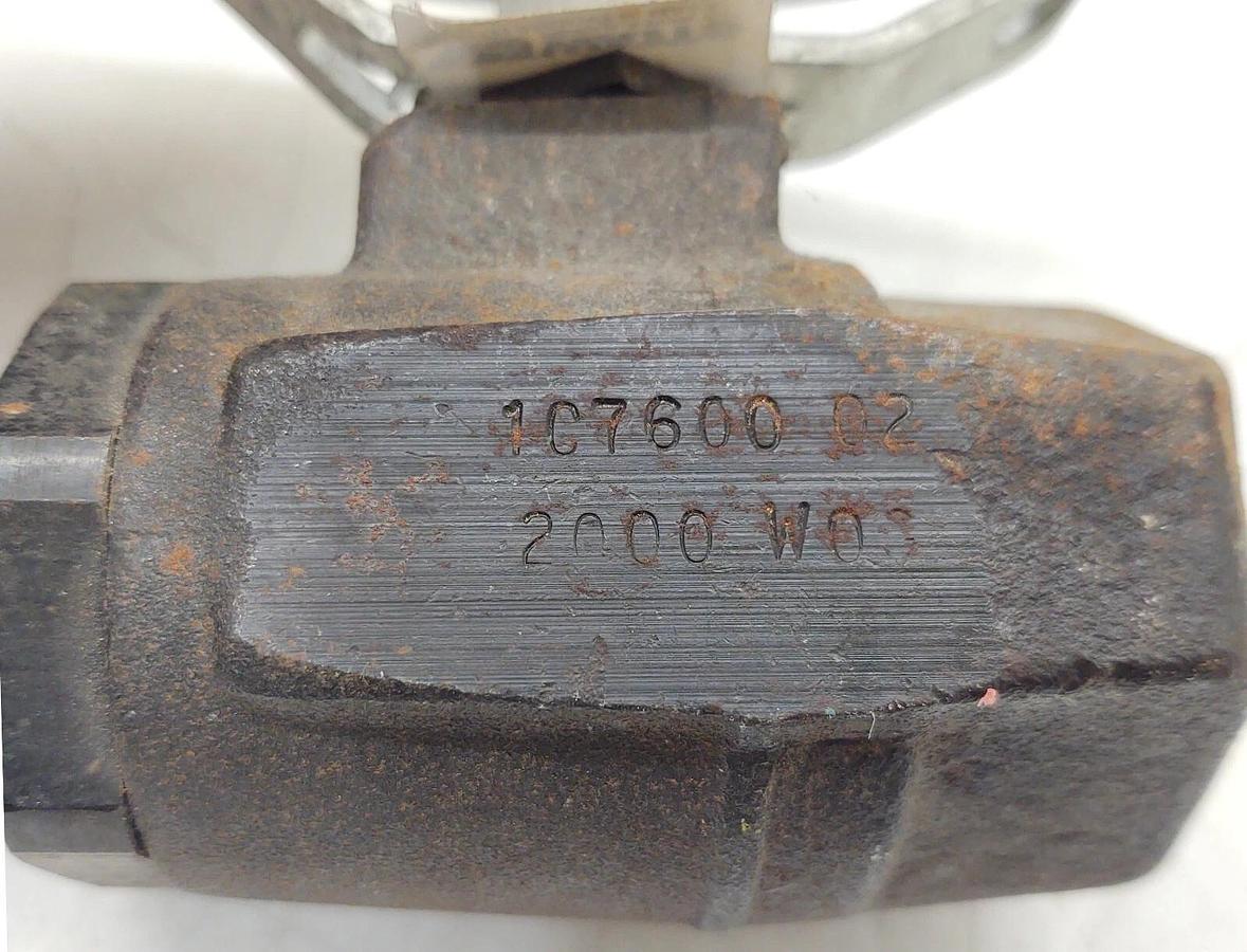 🔥 NEW Watts 1" #2000 WOG IRON FNPT x FNPT Full Port Threaded Ball Valve