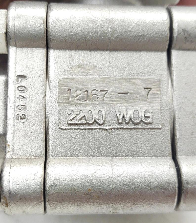 🔥 Flow-Tek STAINLESS BALL VALVE 1" FP WELD SOCKET CF8M 2200 CWP