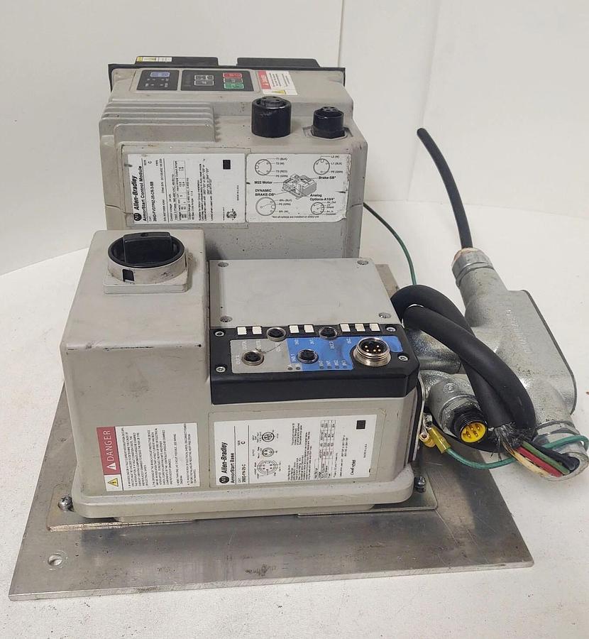 Used 🔥Allen Bradley 284D-FVD7P6Z-25-CR-3-SB, Plate Mounted 280D-FN-25-C   GUARANTEED