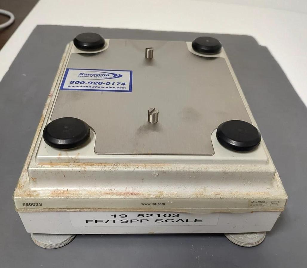 Used 🔥#7 Mettler Toledo X8002S Precision Balance Scale 8100g x 0.1g - No Head Unit