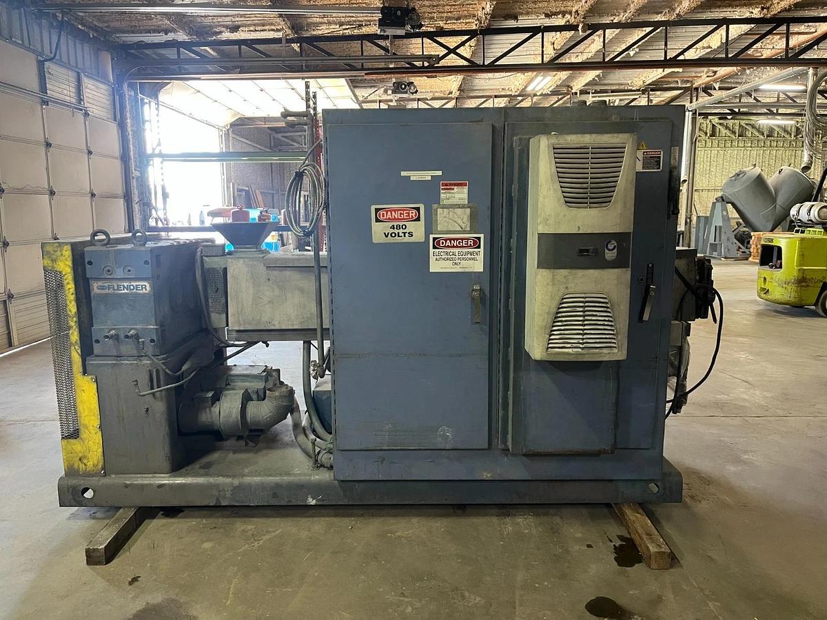 Used HPM 3.5" Extruder 150 HP 30:1 L/D Strand Die