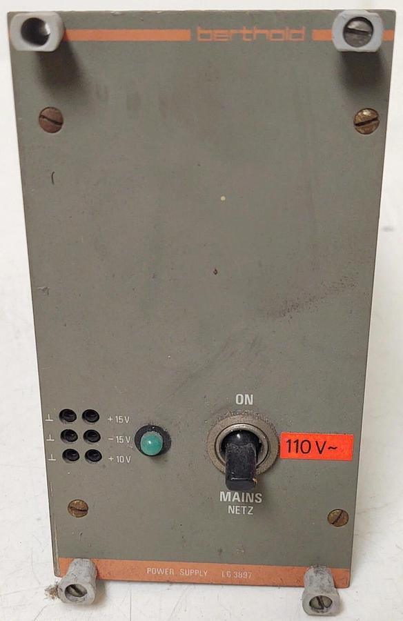 Used 🔥 Berthold D-7547  +15/-15 Power Supply Module LB3897-2