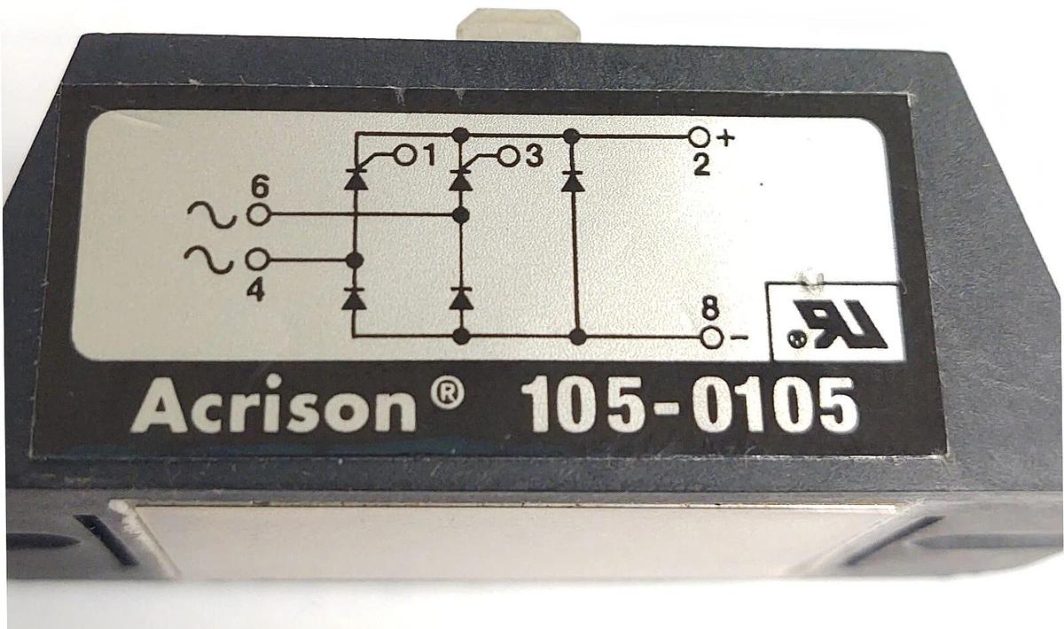 NEW ACRISON 105-0105 RELAY MODULE Rectifier SCR Module 800V 28A Thyristors Diode