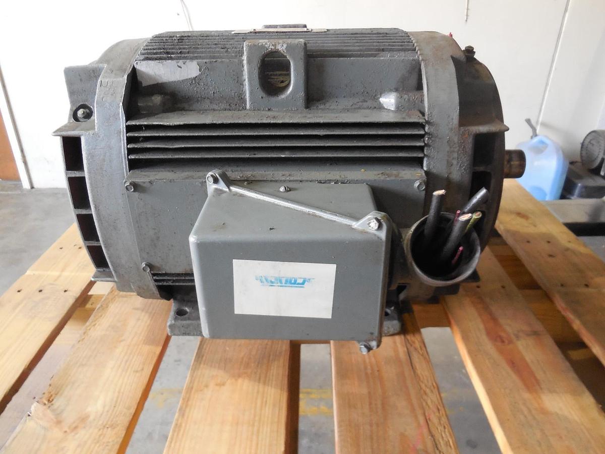 Used General Electric GE Motor 326TSC RPM 1185 Volts 460 AMP 39 (HP 30) (3 Phase)