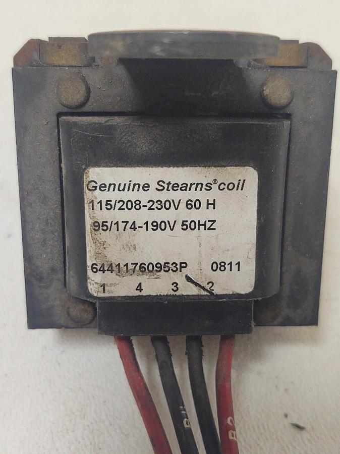 Used 🔥 STEARNS COIL 64411760953P BRAKE 115/208-230 0811
