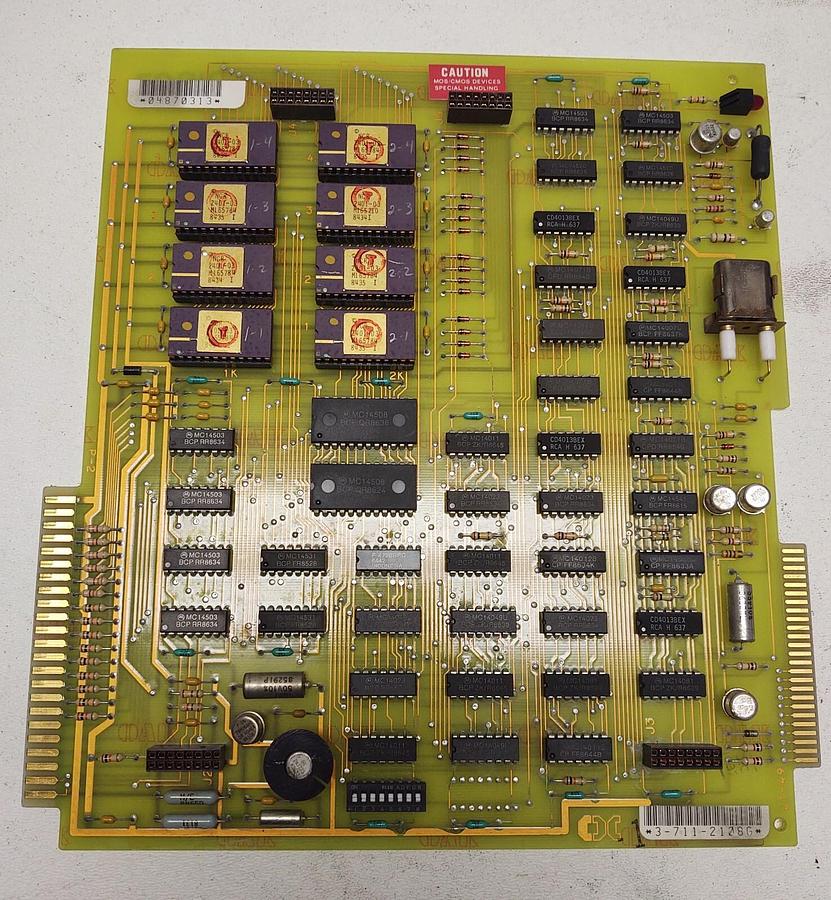 Used Cincinnati Milacron PCB 3-711-2108G Circuit Board 37112108G