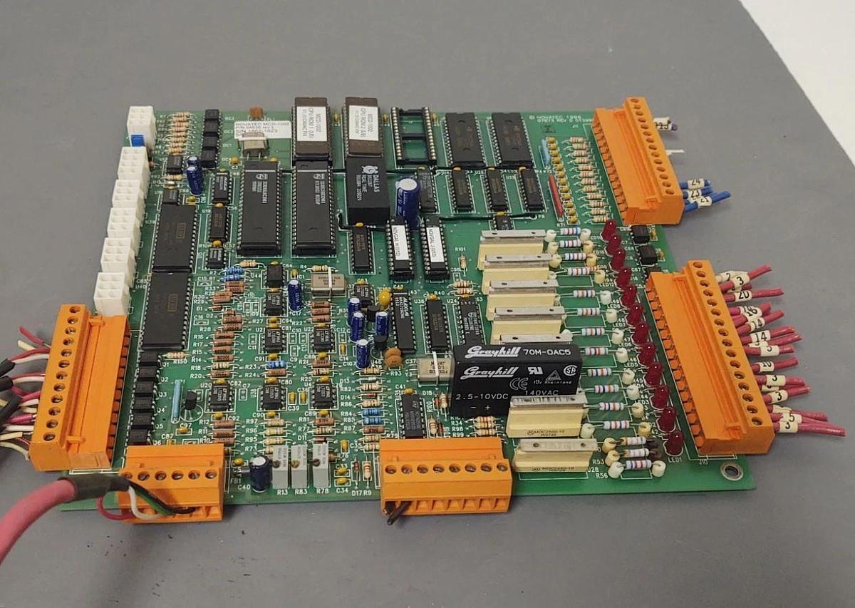 Used 🔥Novatec 04636 Circuit Board for MCD-1002 CPU Dryer Controller