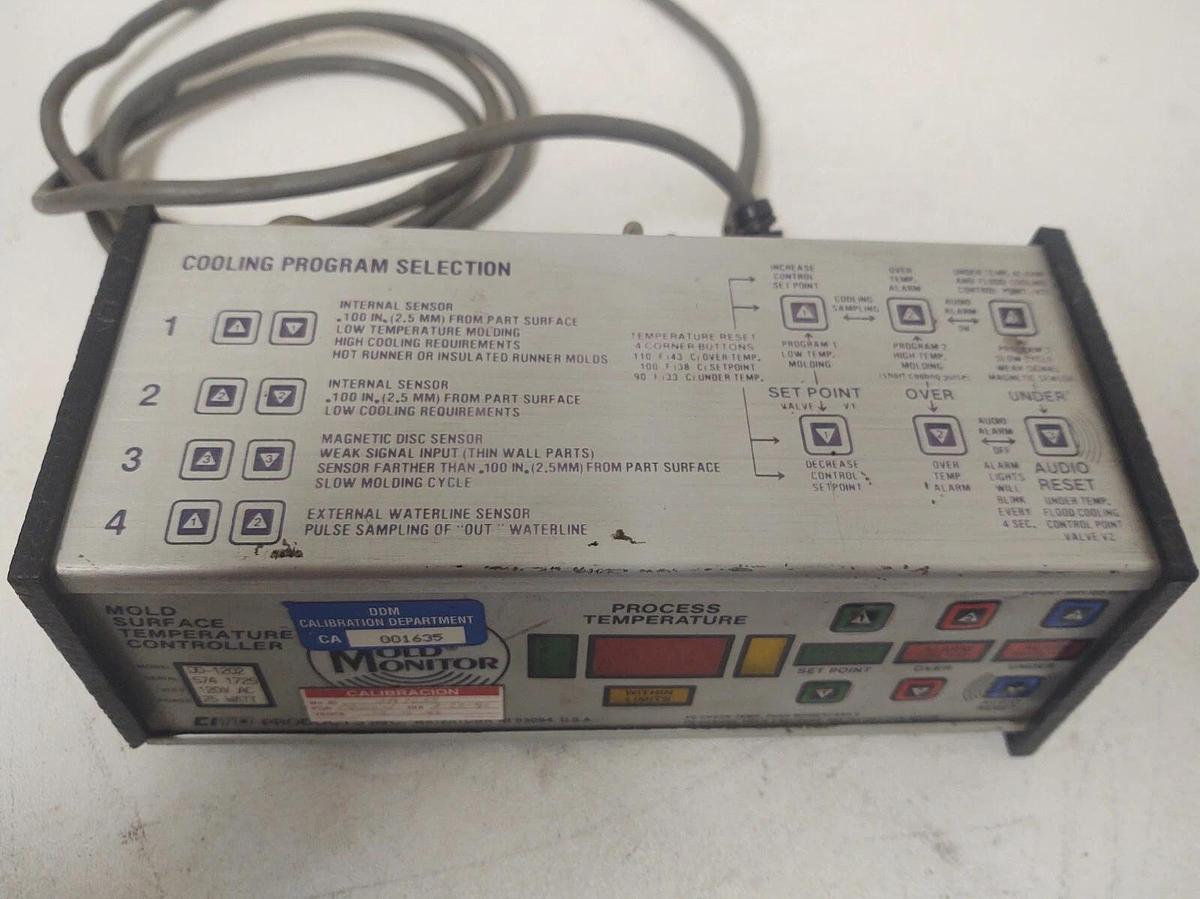 Used 🔥 Cito DD-1202 Mold Monitor Mold Surface temperature controller 120VAC 25W