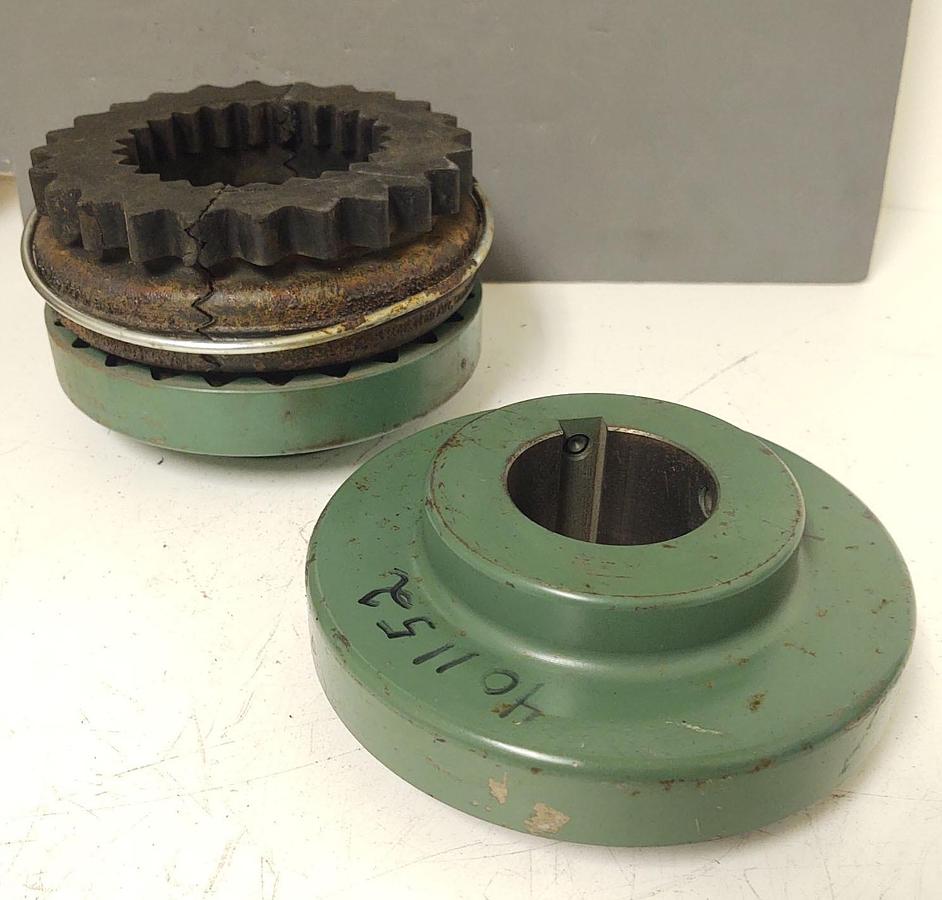 🔥NOS TB Woods 9S Sure Flex Drive Sleeve Coupling Flange 2-1/8 & 1-7/8 Shafts