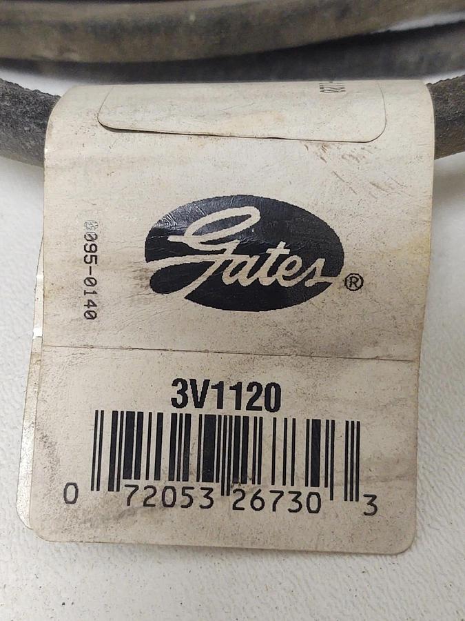 🔥QTY 6 - Gates 3V1120 Industrial V-Wedge Accessory Drive Belt - 3/8" X 112"