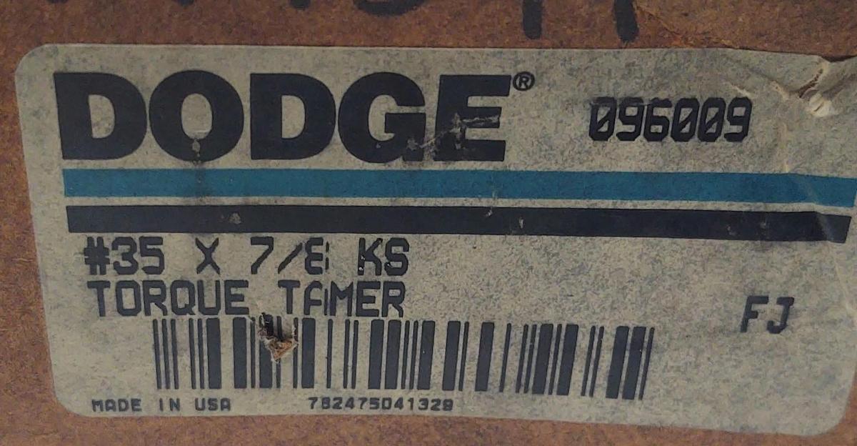 🔥Dodge 35 x 7/8 KS Torque Tamer Mech Mod 096009 TORQUE TAMPER CLUTCH