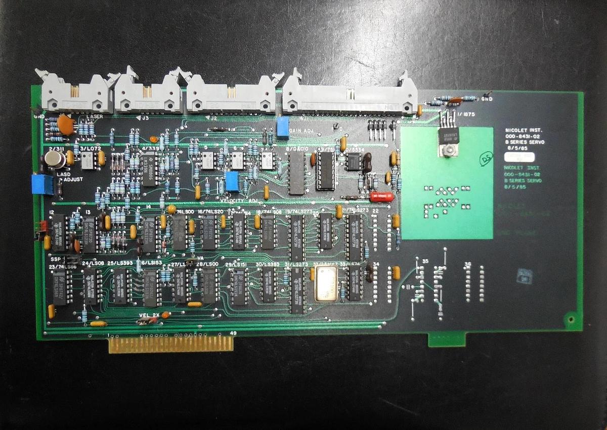 Nicolet 000-8431-02 B Series Servo Board 000843102 GND Plane