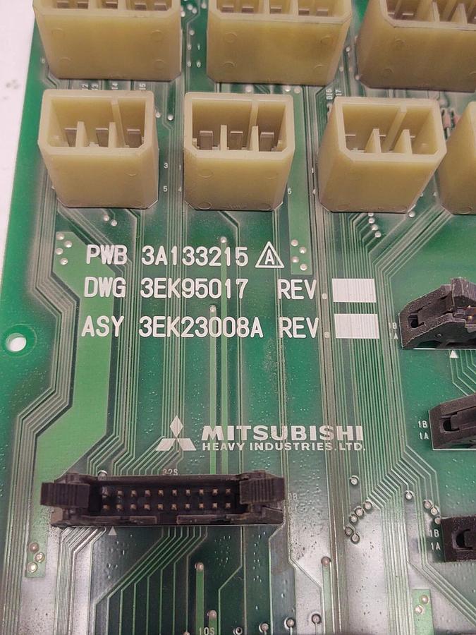 Used Mitsubishi Circuit Board ASY 3EK23008A / PWB 3A133215