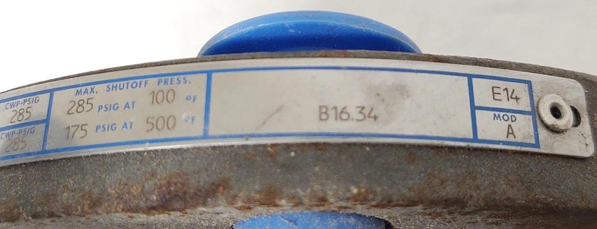 🔥 NEW Jamesbury, WCB 2" Ball Valve, 6" Flange, CSTL Body, P/N: 7150312236XTZ1