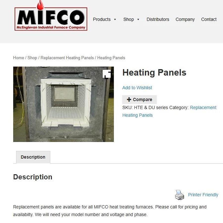 Used 🔥McEnglevan HTE-1212 Bench Top Heat Treat Oven Melter - Needs Repaired