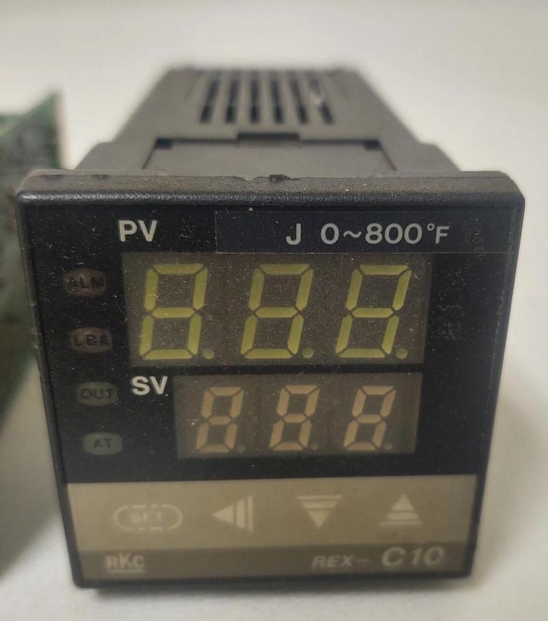 Used 🔥 (3 PCS LOT) RKC-REX-C10 Temperature Controllers PID