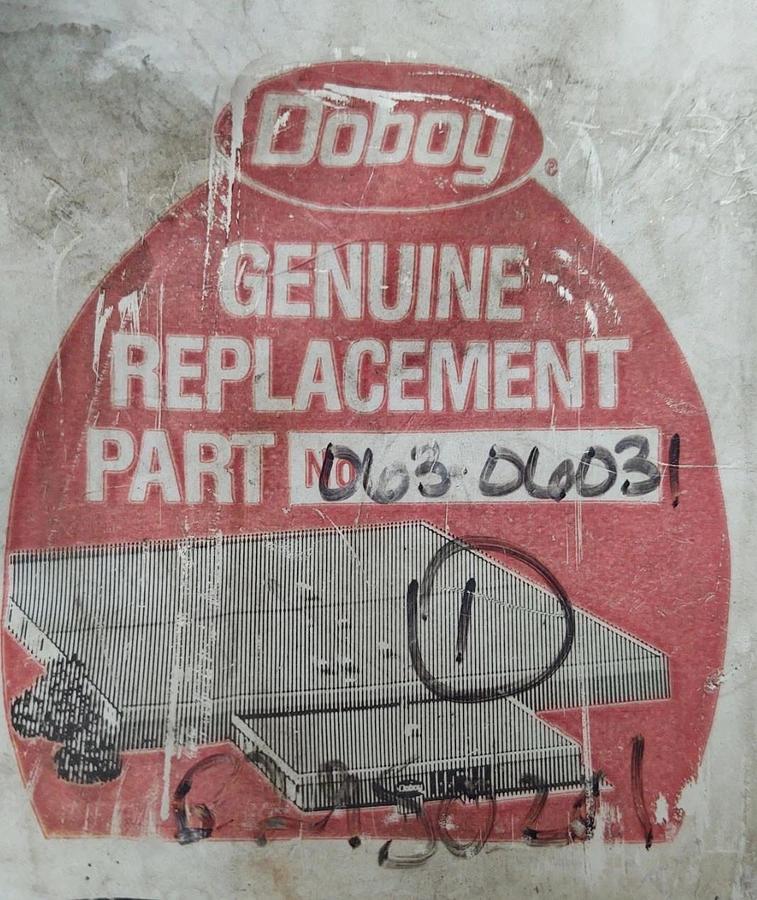 🔥Doboy P/N: 063-06031