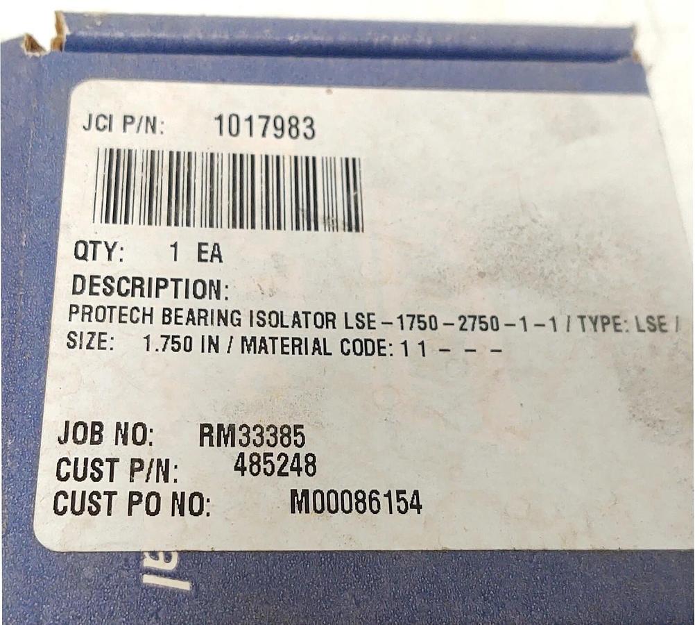 🔥 NEW John Crane Protech Bearing Isolator LSE-1750-2750-1-1 Size 1.750"