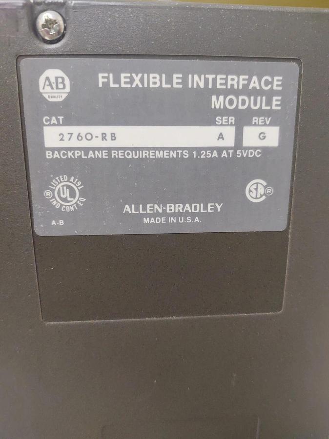 🔥NEW ALLEN BRADLEY 2760-RB / 2760RB 276O-RB Flexible Interface Module