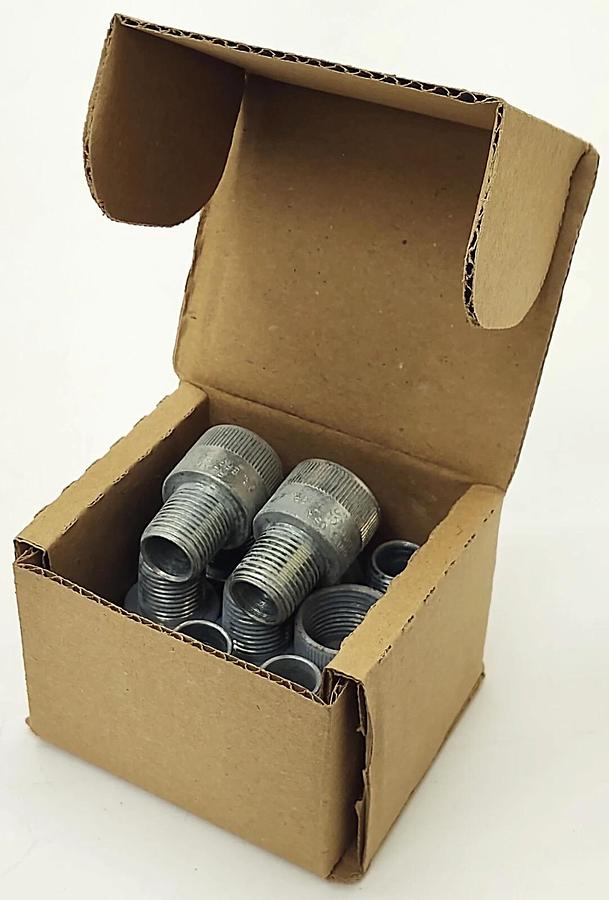 🔥10 Eaton Crouse-Hinds REA12 SA, Explosion Proof IMC/Rigid Reducer, 1/2 x 3/4