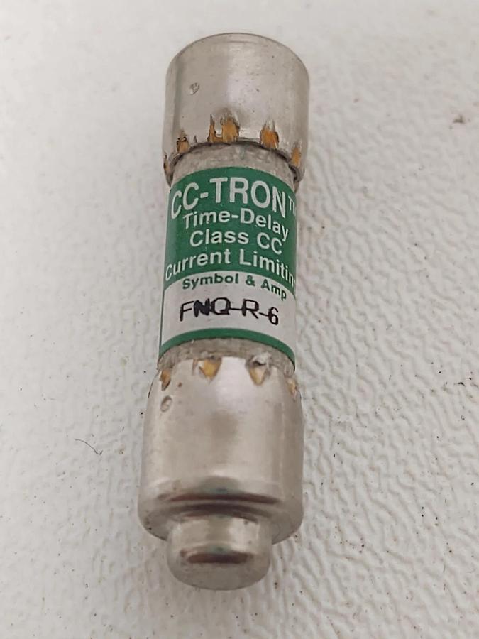 🔥 NEW 5PCS CC-TRON FNQ-R-6 FNQR6 Time Delay Fuse
