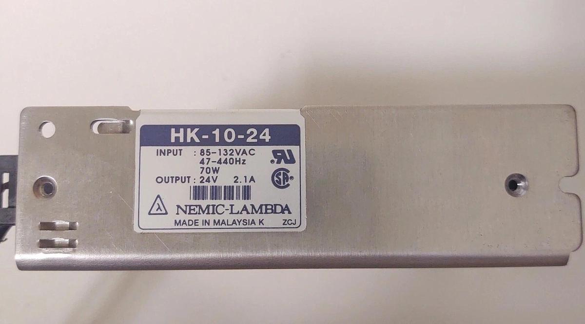 Used NEMIC LAMBDA 24V POWER SUPPLY HK-10-24 2.1 Amp