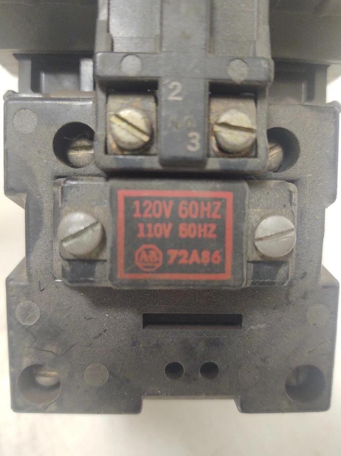 Used 🔥 TESTED Allen-Bradley 702-COD-93 Series K Contactor 45 AMP 600 Volts 120V Coil