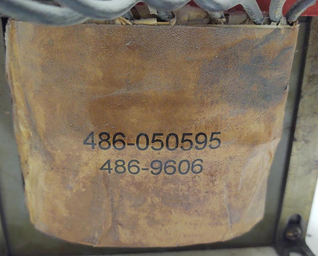 Used MITSUBISHI 2 KVA Control Transformer 486-050595 480V Multi-Tap 220V Out
