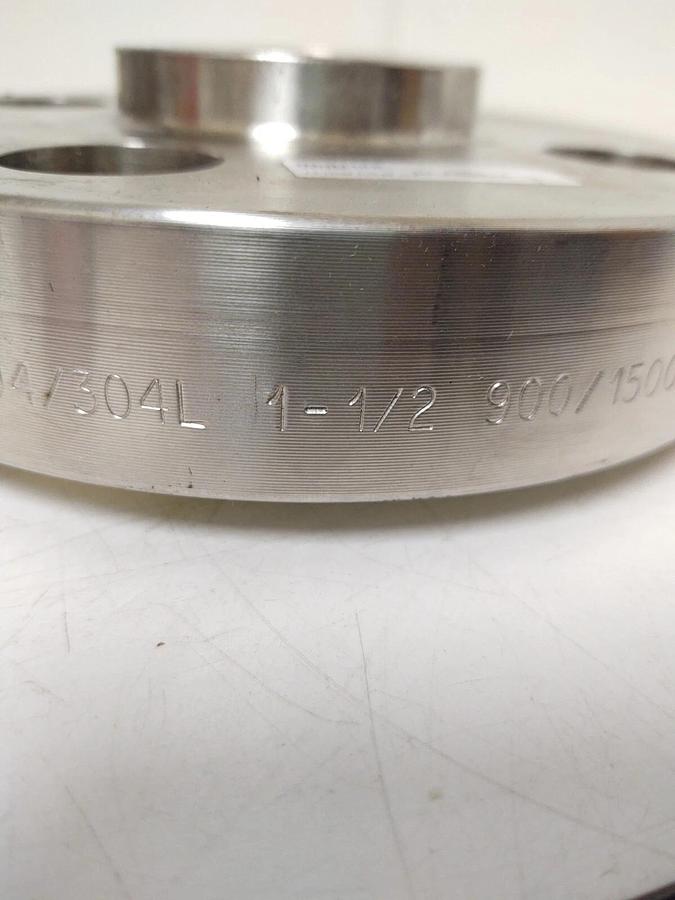 🔥 NOS KERKAU FLANGE 1.5" THREADED 900 1500 B16.5 304L 39857