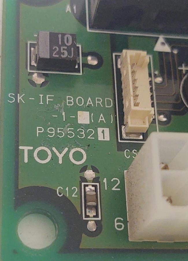 Used 🔥 (TESTED) TOYO Circuit Board P955321 Mitsubishi Injection Control