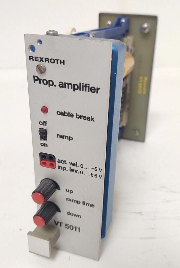 Used 🔥 Rexroth VT5011 VT5011-S31R1 Prop  Valve Amplifier With Rack